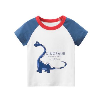 China Breathable Summer Children's Clothing Boys Short Sleeve T-shirt Children Sweatshirt Kid's Shirt for sale