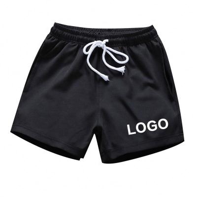 China Custom Wholesale Mens Spandex Polyester Pants Shorts Anti-Wrinkle Sports Fitness Gym Workout Shorts for sale