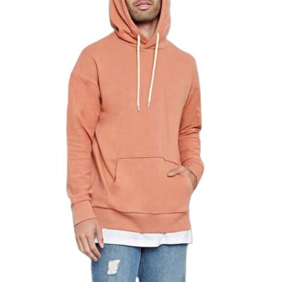 China Wholesale Custom Fashion Style French Terry Hoodies Men Plain Hoodies and Sweatshirts Anti Shrink for sale