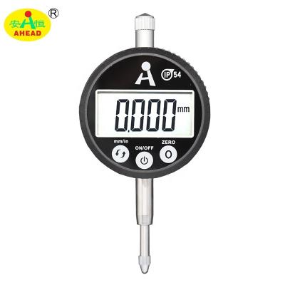 China Plastic Oil Proof Electronic Dial Indicator Metric Range 0-12.7mm Inch 0.001mm 0.001mm IP54 Digital Gauge for sale