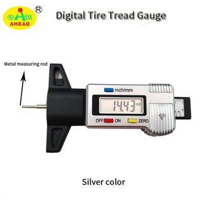 China Digital Tire Groove Depth Gauge Meter Gauge For Car Motorcycle Truck Millimeter Inches 21-253D for sale