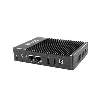 China J3160 Linux Desktop PC Pocket Industrial Fanless Mini PC NUC Nettop HTPC HD Graphics 300M WiFi for sale