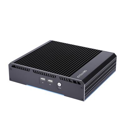 China For Business 2021 Gemini Lake Super Micro Computer J4125 For Business Win 10 Fanless Mini PC for sale