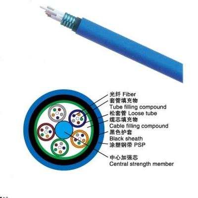 China 8 core single mode Stranded Loose Tube Mining Flame-retardant Optical Cable (MGTSV) for sale