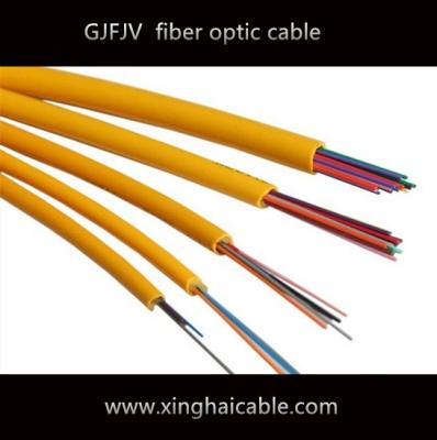 China 24 core GJFJV   indoor fiber optic cable for sale