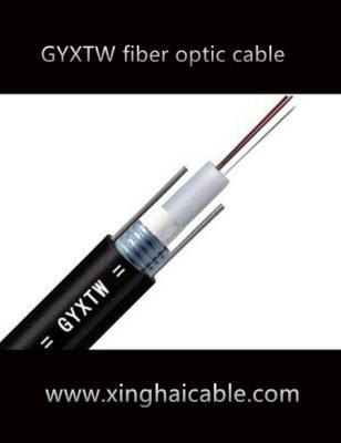 China best quality 12 core single mode GYXTW fiber optic cable for sale