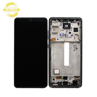 China All Andriod Original For Galaxy A52S LCD Screen And Digitizer Full Assembly With Frame For Samsung Galaxy A52S SM-A528 (5G Version) for sale