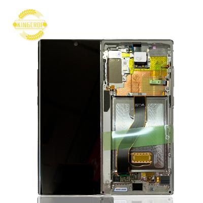 China Original Super Amoled Screen For Samsung Galaxy Note 10 Plus Display With Frame 6.8