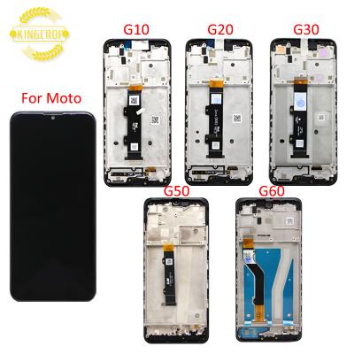 China Original LCD IPS For Motorola Moto G10 G20 G30 G50 G60 Display Touch Screen Screen Digitizer For Moto G100 Pantalla LCD With Frame for sale