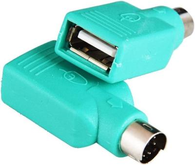 China Keyboard Mouse PS2 To Male USB PS 2 Female Converter Switch Adapter For Keyboard Mouse for sale