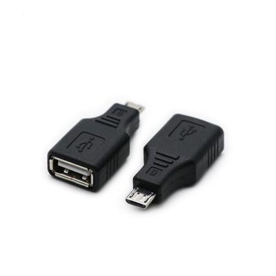 China OTG USB 2.0 Micro USB Male To USB OTG Female Adapter for sale