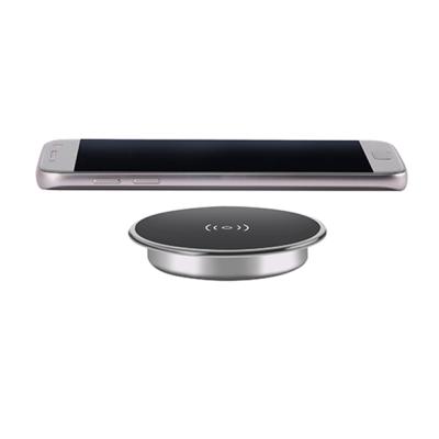 China Phone Table Phone Charging Wireless Charger For Furniture Qi 15W For Hotel Cafe Office Included Qi Wireless Charging Incorporate for sale