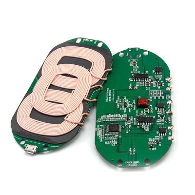 China 15w 3 Coil Wireless Charger PCB Boards For 12v Coils 36w 100w 95*60*3.5mm (L*W*H) Car Smart Watch 3 Wireless Charger Module for sale