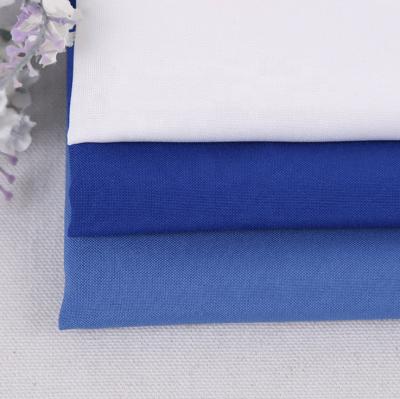 China Anti-static hot sale 150D 300D plain, waterproof twill polyester 100 minimat fabric for apron uniform for sale