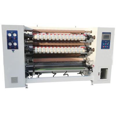 China Super Clear Products Bopp Adhesive Gum Tape Slitting Rewinding Machine for sale