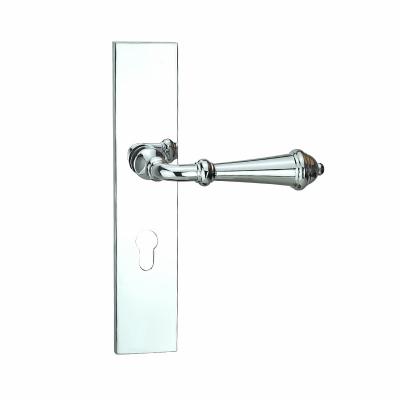 China M20272 CP Style Modern High Quality Plate Series Modern Interior Door Handles for sale