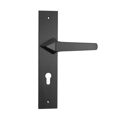 China China manufacture L0167 modern mb plate series security door handle cheap sale for sale