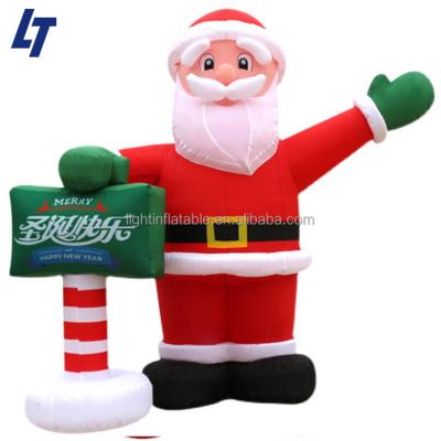 China Inflatable Santa Lights For Advertising Or Christmas Holiday Large Christmas RGB Decoration for sale