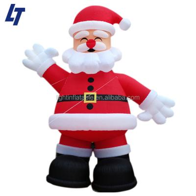 China Christmas Holiday Yantai Inflatable Christmas For Decoration Santa Claus Snowman Tree Socks for sale