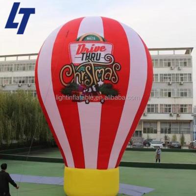 China Stage/Indoor Decoration/Holiday or Advertise China Factory Custom Inflatable Hot Air Ground Balloon For Advertising for sale