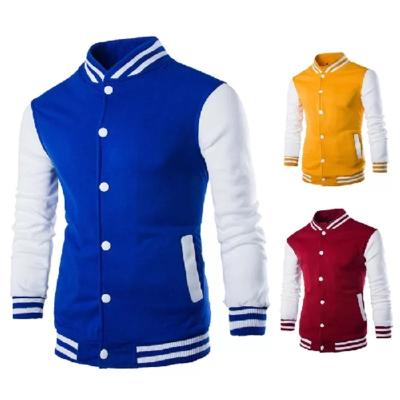 China Men's Unisex Varsity Jacket Ropa De Hombre Baseball Abrigos Letterman Jacket Casual Custom Cotton Polyester Jacket For Men for sale