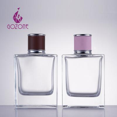 China Personal Care OEM ODM Perfume Bottles 100ML Clear Perfume Perfume Bottle Empty Glass For Man For Ladies for sale