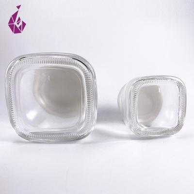 China Multifunctional Clear Cosmetic Mini Luxury Lip Glass Jar Eye Cream Suppliers For Face Cream for sale