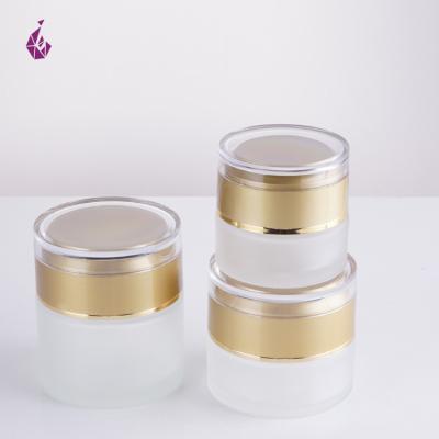 China Personal Care Moisturizing Cosmetic Packeting Empty Cream Facemask Scrub Jar Packaging Materials For Cream for sale