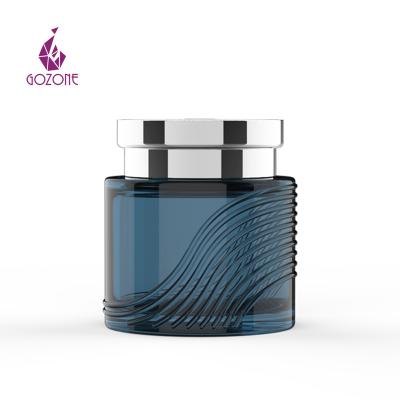 China Bukhoor China Manufacturer With Metal Lid Glass Cosmetic Cream Jar for sale