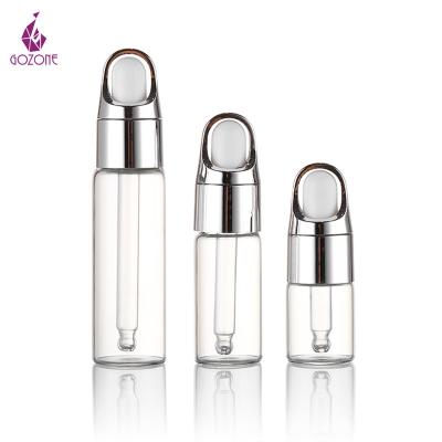 China Good Quality 5ml 10ml 20ml Personal Care Round Dropper Bottle Oil Round Dropper Bottle For Essential Oil for sale