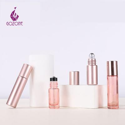 China Cosmetic 10Ml Deodorant Empty Roller Perfume Essential Oil Roll On Bottle for sale