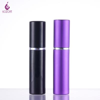 China 2021 New Travel Personal Care Perfume Spray Bottle Aluminum Pocket Refillable 5Ml Perfume Atomizer for sale