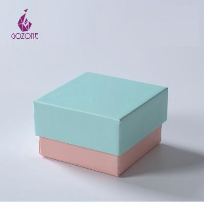 China Recyclable Sustainable Jewelry Packaging Gift Craft Recycled Kraft Paper Box Gift Box Packaging Box for sale