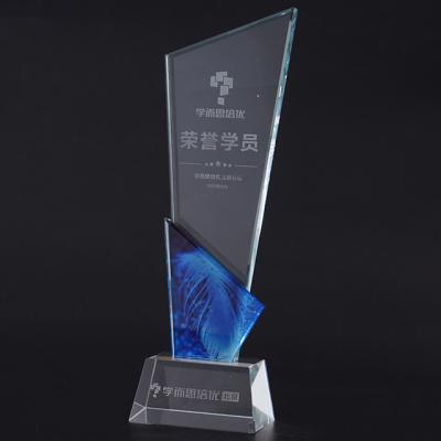 Κίνα China Crystal Splicing Trophy Enterprise Annual Meeting Professional Crystal Trophy Creative Champion προς πώληση