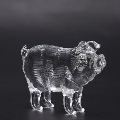 China China Wholesale Pig Crystal Zodiac Living Room Crafts Feng Shui Zodiac Decoration Crystal for sale