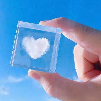 China China JWFH 3d laser engraving Crystal Cube K9 clouds personalized custom custom keepsake unlocks valentine wedding ornaments gifts for sale