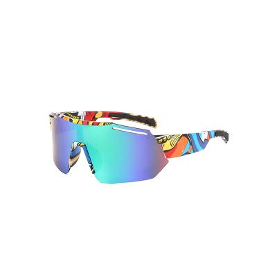 China High Quality Sports Sunglasses Sunway Eyewear Sports Lenses , Camouflage Sports Sunglasses for sale