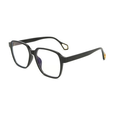 China Retro Korean Square Polygon Fashion Glasses Anti-blue Reading Glass Decoration Style Anti-blue Sight Myopia Optical Sight for sale