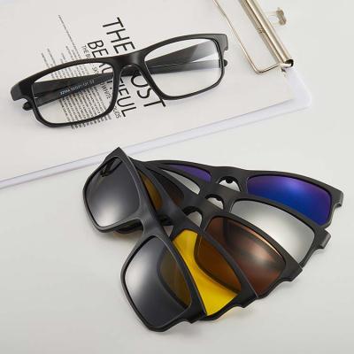 China Colorful Fashion Sunglasses Sunway Fashion Clip On Sunglasses, Myopia Optical Frame, Sun Glasses Clip On for sale