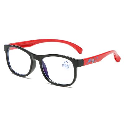 China Blue Lightweight Children's Computer Glasses Children's Glasses Rubber Children's Glasses Fashion TPEE Sunglasses OK-1025 Anti for sale