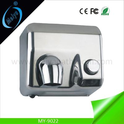 China automatic sensor stainless steel hand dryer with button for sale