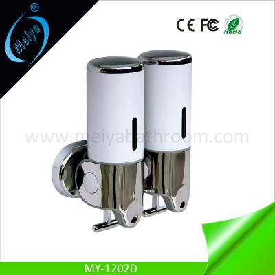 China hot sale double manual sanitizer dispenser supplier for sale