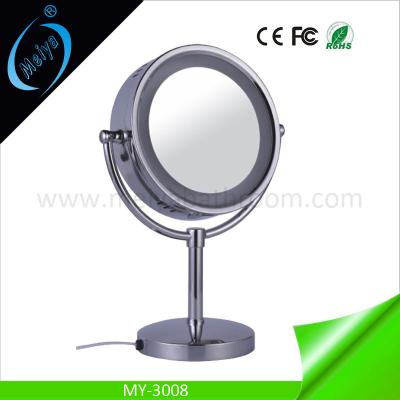 China lighted dressing table mirror, dressing table mirror with led lights for sale