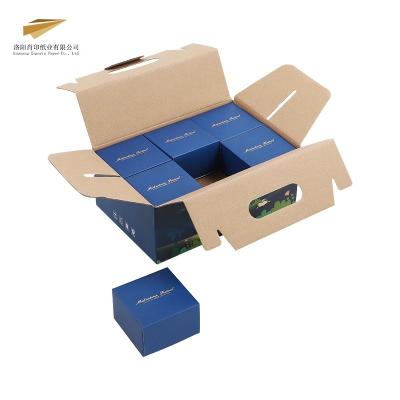 China Eco Friendly Recycled Materials Xiaoyin Wholesale Logo Paper Gift Box High Quality Low Price Custom Packaging Boxes Corrugated Paper Box for sale