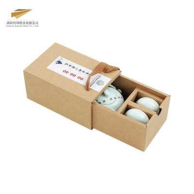 China Materials Xiaoyin Wholesale Corrugated Cardboard Paper Gift Box Reused Logo Printed Packaging Boxes Sliding Custom Paper Boxes for sale