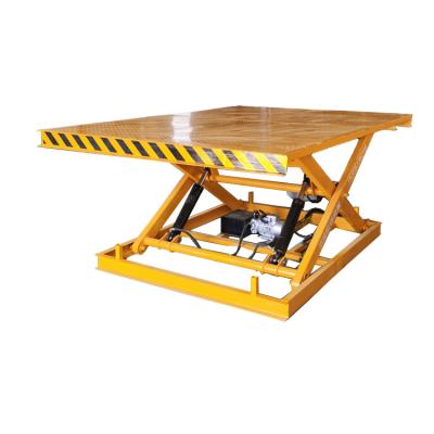 China Hotels Fixed Scissor Lift Directly Supplied By Manufacturer Cargo Platform Electro Hydraulic Lift Lift for sale