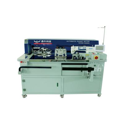 China Automatic HIGH-SPEED Freely Programmable Stitch To Tie Patch Pocket Sewing Machine for sale