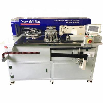 China ULTRA-FAST Easy Operation CNC No-Iron Automatic Intelligent Patch Pocket Sewing Machine for sale