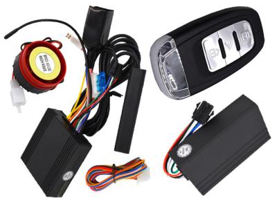 China Intelligent Motorcycle Gps Tracking System , Waterproof Control Unit Motorcycle Anti Theft System for sale