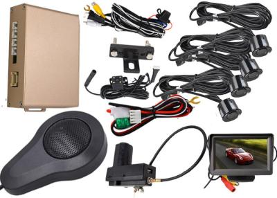 China 0.3 - 1.8m Display Distance Front And Rear Parking Sensor Kit Working With Original Car Brake System for sale